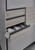 Schwebetürenschrank >Bremen< in SAHARAGRAU / MULTIPLEX - 180x198x65cm (BxHxT) Bild 3
