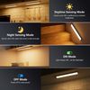 OUILA Unterbauleuchte Küche LED 2 Stück 32CM Schrankbeleuchtung USB Wiederaufladbar Magnetische Lampe Kabellos Schranklicht mit Bewegungsmelder für Schlafzimmer, Werkstatt (Warmweiß) Bild 3