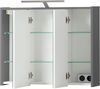 Schildmeyer Carlos Spiegelschrank, Holzwerkstoff, anthrazit, 74,5 x 16 x 64 cm Bild 3