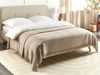 Tagesdecke YERBENT Baumwolle 220 x 240 cm Taupe Bild 2