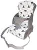Kinder Sitzkissen Sitzerhöhung Stuhl, Fansu Baby Tragbar Sitzkissen Sicherheit Design Verstellbar Zerlegbar Kleinkinder Esszimmerstuhl ErhöHen Pad Esszimmer Boostersitze (Geometrie,44 x 28 x 28 cm) Bild 2
