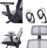 Bürostuhl HWC-A59, Schreibtischstuhl, Sliding-Funktion Stoff/Textil ISO9001 ~ grau/grau Bild 5