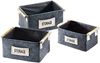 Kobolo Aufbewahrungskorb Regalboxenset aus Filz STORAGE im 3er Set Bild 1