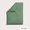 Schlafgut Woven Satin Bettwäsche|Bettbezug einzeln 155x220 cm| green-mid Bild 2