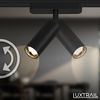 Briloner Leuchten LED Deckenleuchte 8033065B, LED fest integriert, 2700K - Extra-Warmweiß, Schienensystem Luxtrail 3 m Schwarz 5W Decke Wohnzimmer Büro Küche Bild 4