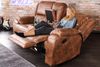 riess-ambiente TV-Sessel HOLLYWOOD antik braun (Einzelartikel, 1-St), Wohnzimmer · Getränkehalter · Federkern · Kinositz · 2-Sitzer · Modern Bild 5