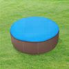 Solar Poolabdeckung Ferrarno ⌀549 cm Blau [en. casa] Bild 3