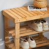 SoBuy Schuhregal FSR02-K, Sitzbank Schuhbank aus Bambus Bild 5