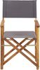 Gartenstuhl 2er Set CINE Akazienholz Grau Bild 5