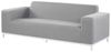 3 Sitzer Sofa ROVIGO Hellgrau Bild 4