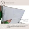 Wickelauflage aus PVC, 2 Seiten, zum Windelwechseln, universell, Maße 49 x 81 x 10 cm, hergestellt in Italien, Italbaby Starlette Grey Bild 2
