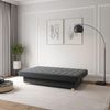 MOEBLO Schlafsofa BELFI, Clic-Clack Schlafsofa aus Webstoff für Wohnzimmer mit Federkern, Kipp- & Klappfunktion, modernes Polstersofa – Eleganz und Komfort vereint, (BxHxT):192x95x92 cm - mit Bettkasten und Schlaffunktion Bild 5