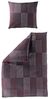 BIERBAUM Bettwäsche Bettwäsche 4142, Biber, 2 teilig, Mako-Satin, 100 % Baumwolle, pflegeleicht, seidig glänzend Bild 2