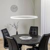 Arcchio Hängeleuchte Albiona, LED, Metall, Weiß warmweiß IP20, LED 46,8 W gesamt, warmweiß Bild 4