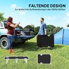 Outsunny Feldbett Campingbett mit rutschfesten Füßen Bild 3