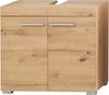 trendteam smart living Badezimmer Hochschrank Schrank Amanda, 37 x 190 x 31 cm in Asteiche mit offenem Fach & Badezimmer Waschbeckenunterschrank Unterschrank Amanda, 60 x 56 x 34 cm Bild 5