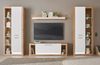 Wandboard Rivian in weiß matt und Eiche 150 cm Bild 4