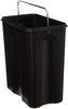 Abfalleimer, rechteckig, 5 l, matt, Taupe - 5five Simple Smart Bild 4