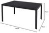 Non-Wood Gartentisch Esstisch Aluminium anthrazit / schwarz 125x70cm Bild 2