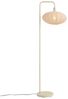 Qazqa Stehlampe Bida, ohne Leuchtmittel, Warmweiß, QAZQA Stehlampe, e27, Beige, Stahl, Japandi Bild 3