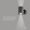 SLV No. 1002018 SITRA Up Down WL LED Outdoor Wandaufbauleuchte anthrazit IP44 3000K 9W Bild 4