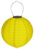 HAC24 LED Lampion 8x Deko Lampenschirm Lampe Party Garten Kugel Laterne, LED fest integriert, Kaltweiß, Bunt, Solar, Ø 20 cm, mit Haken zum Aufhängen Bild 5