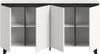 Sideboard >Tomasa< in Weiß - 160x84x36cm (BxHxT) Bild 5