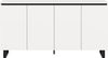 Sideboard >Tomasa< in Weiß - 160x84x36cm (BxHxT) Bild 4