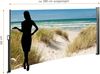 Seitenmarkise ausziehbar links, 160 cm hoch, Seitenrollo mit Fotodruck Ostsee Bild 3
