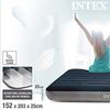 Intex 'Single High Queen' Luftmatratze selbstaufblasbare, grau / blau, 152 x 25 x 203 cm Bild 4