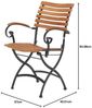 2er Set Bellini Stuhl braun Bild 2