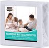 Utopia Bedding Matratzenschoner 180x200 cm (2er Pack) Wasserdicht, Mit Elastisch Eckbändern, Oeko-TEX Zertifiziert Matratzenauflage Atmungsaktive, Matratzenschutz Weiß Bild 2