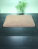 Spirella Badteppich Badvorleger Duschvorleger "Brizzolo Supersoft" Hochflor waschbar, rutschfest Badematte 55x65 cm – Beige Bild 2
