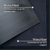 Waschbare Fußmatte diverse Motive - antrazit, creme - 45x75x0,5cm Bild 4