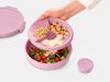 Brabantia Make & Take Salatschüssel Rund Kunststoff Pink 1 3 l Pink Bild 2