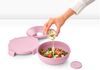 Brabantia Make & Take Salatschüssel Rund Kunststoff Pink 1 3 l Pink Bild 3