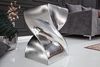 LebensWohnArt Couchtisch Design Beistelltisch GIRO Aluminium 45cm silber Bild 3