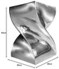 LebensWohnArt Couchtisch Design Beistelltisch GIRO Aluminium 45cm silber Bild 2