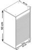 VCM Büroschrank Aktos 917518 Schwarz H. 93 x B. 50 x T. 40 cm Bild 3