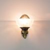 Licht-Erlebnisse Wandleuchte HENRY, ohne Leuchtmittel, Wandlampe Jugendstil Schlafzimmer Wohnzimmer Beleuchtung Bild 3