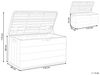 Aufbewahrungsbox MILIES 116 cm 60 cm Weiß Bild 3