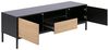 Lowboard 'SEAFORD', Front Wildeiche-Look / Metall Bild 3