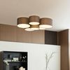 Lindby Deckenleuchten Maureka, Schwarz IP20, 6 x 15 W LED Bild 4