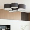 Lindby Deckenleuchten Maureka, Schwarz IP20, 6 x 15 W LED Bild 3