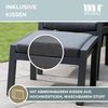 Hocker Sevilla Alu/Textilene inkl. Kissen anthrazit Bild 4