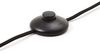 Dekorative Nature Standleuchte, dreibeinig, 1x E27 max. 40 Watt, aus Metall / Rattan in schwarz Bild 5