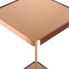 Beistelltisch Glas Kupfer quadratisch 29x29 cm ALSEA groß Bild 5