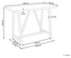 Gartentisch Holz Heller Holzfarbton TALAMONE Bild 3