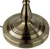 Licht-Erlebnisse Stehlampe FLEMISH, ohne Leuchtmittel, E27 164 cm Stoff rund in Messing Antik Braun Bild 4