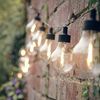 Lights4fun LED-Lichterkette 20er LED Party Lichterkette Retro Outdoor batteriebetrieben Bild 2